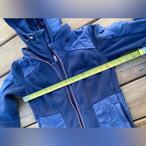 Lululemon Fleecy Keen Jacket Women’s Navy blue Size 6. - Picture 7 of 14